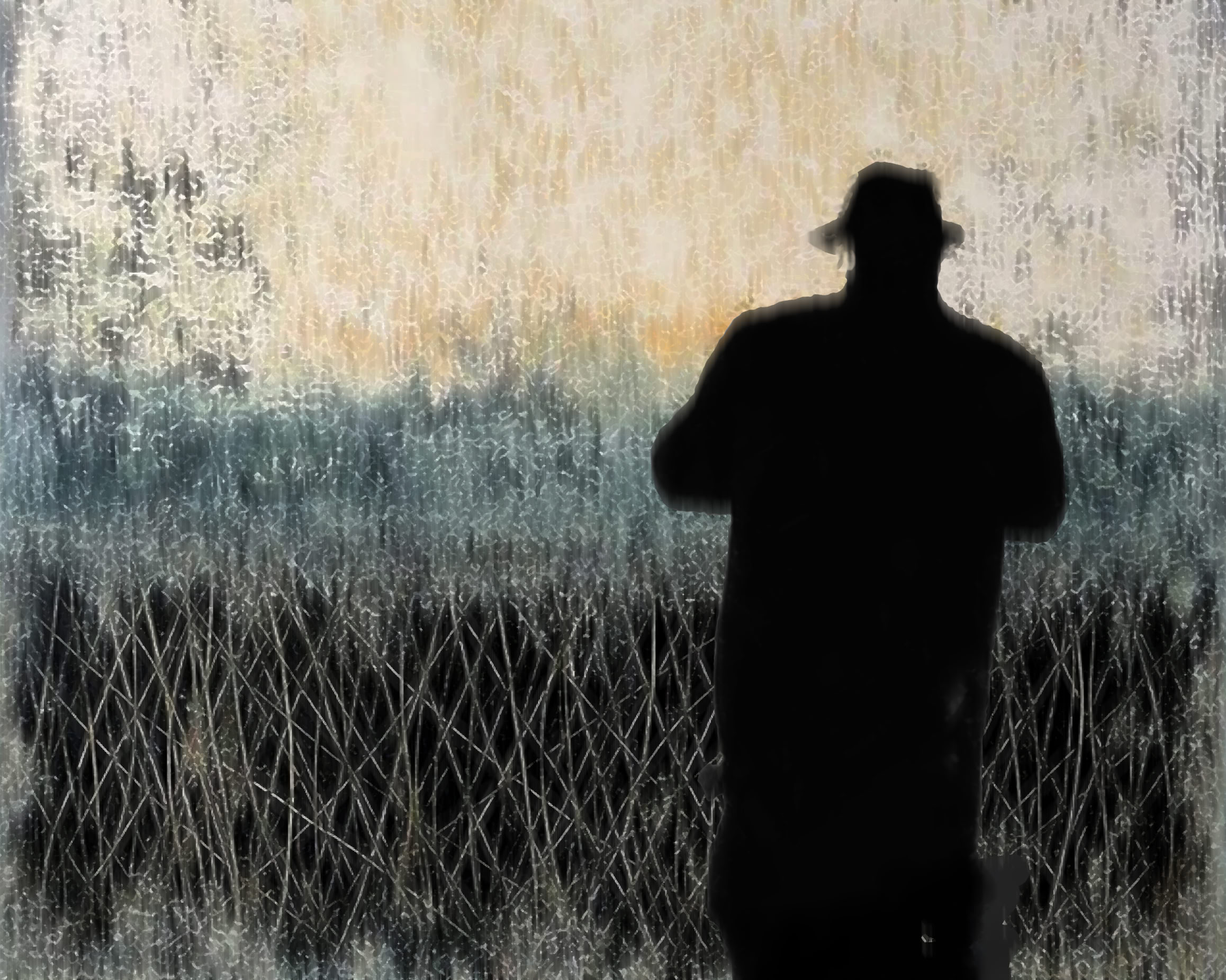 „At Zürich-lake“ from 2024“, eine ganz stille, fast poetische übermalte Fotografie, verkörpert eine friedliche Welt am Nachmittag am Zürcher See. Mit den Maßen 100x150 cm symbolisiert dieses vielschichtige Mixed-Media-Werk (Foto-Print auf Leinwand mit Acryl übermalt), die Stille der Zeit – eine Einladung zum Innehalten, Durchatmen und zum Eintauchen in eine andere Welt. Vom Künstler signiert. Preis auf Anfrage.